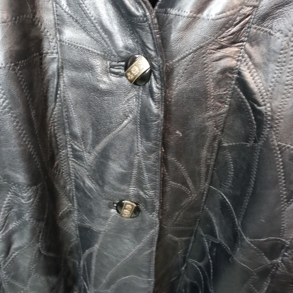 Navarre Leather Co Full Length Italian Genuine Lea - Picture 6 of 9